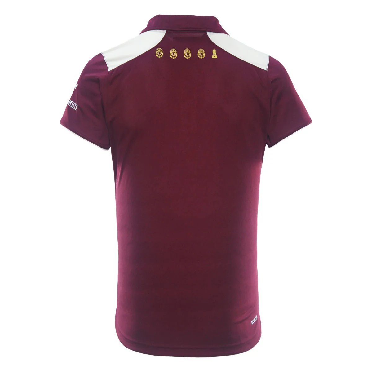 NRL 2026 Media Polo - Manly Sea Eagles - Adult - Mens - Maroon - Image 2