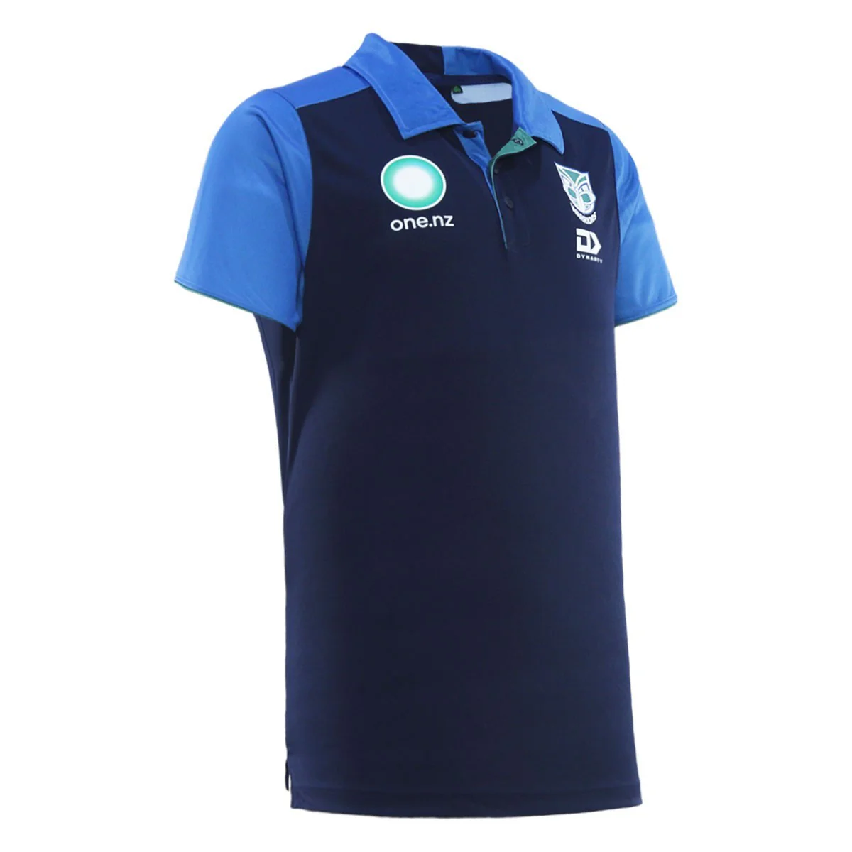 NRL 2026 Media Polo - New Zealand Warriors - Adult - Mens - Navy - Image 2