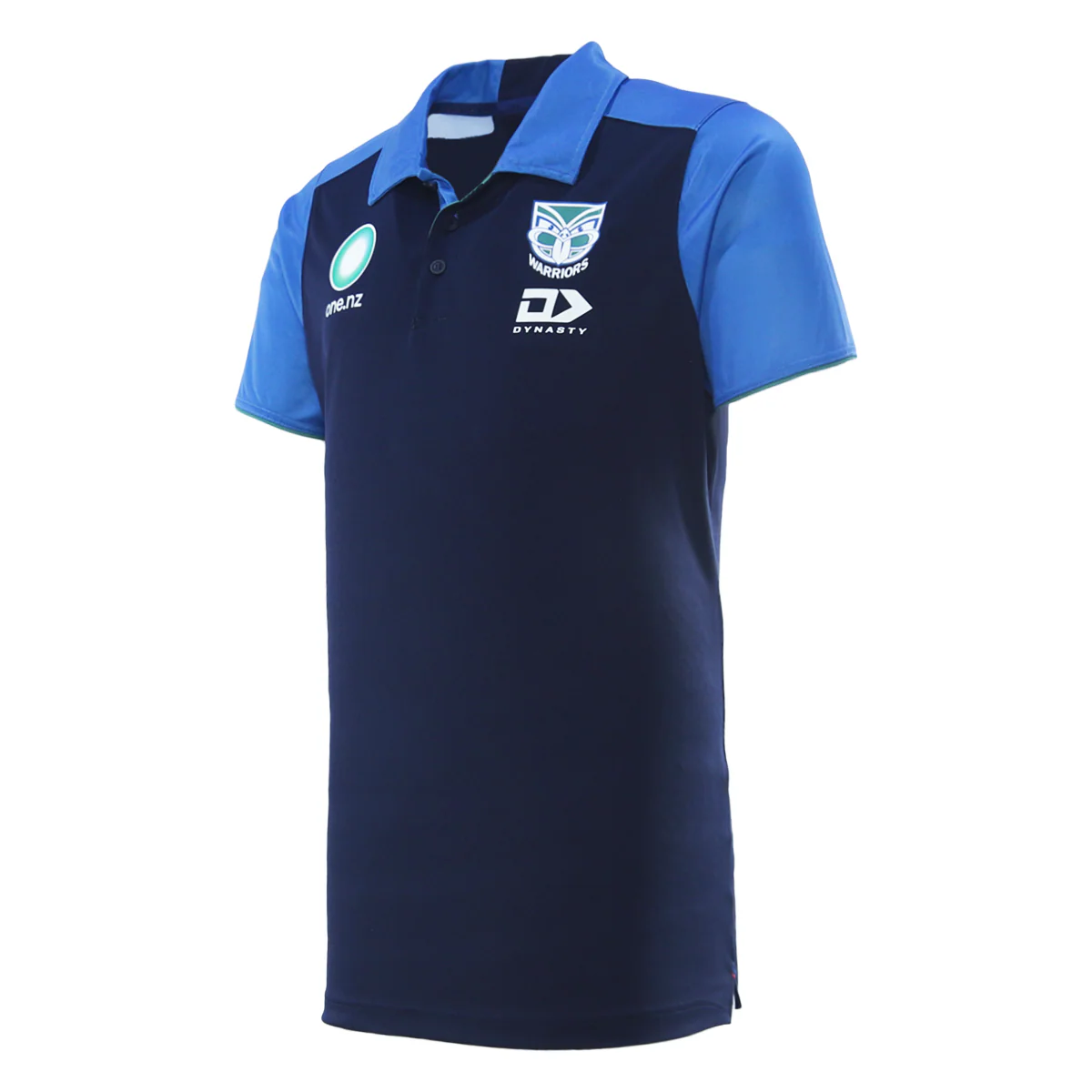 NRL 2026 Media Polo - New Zealand Warriors - Adult - Mens - Navy - Image 4