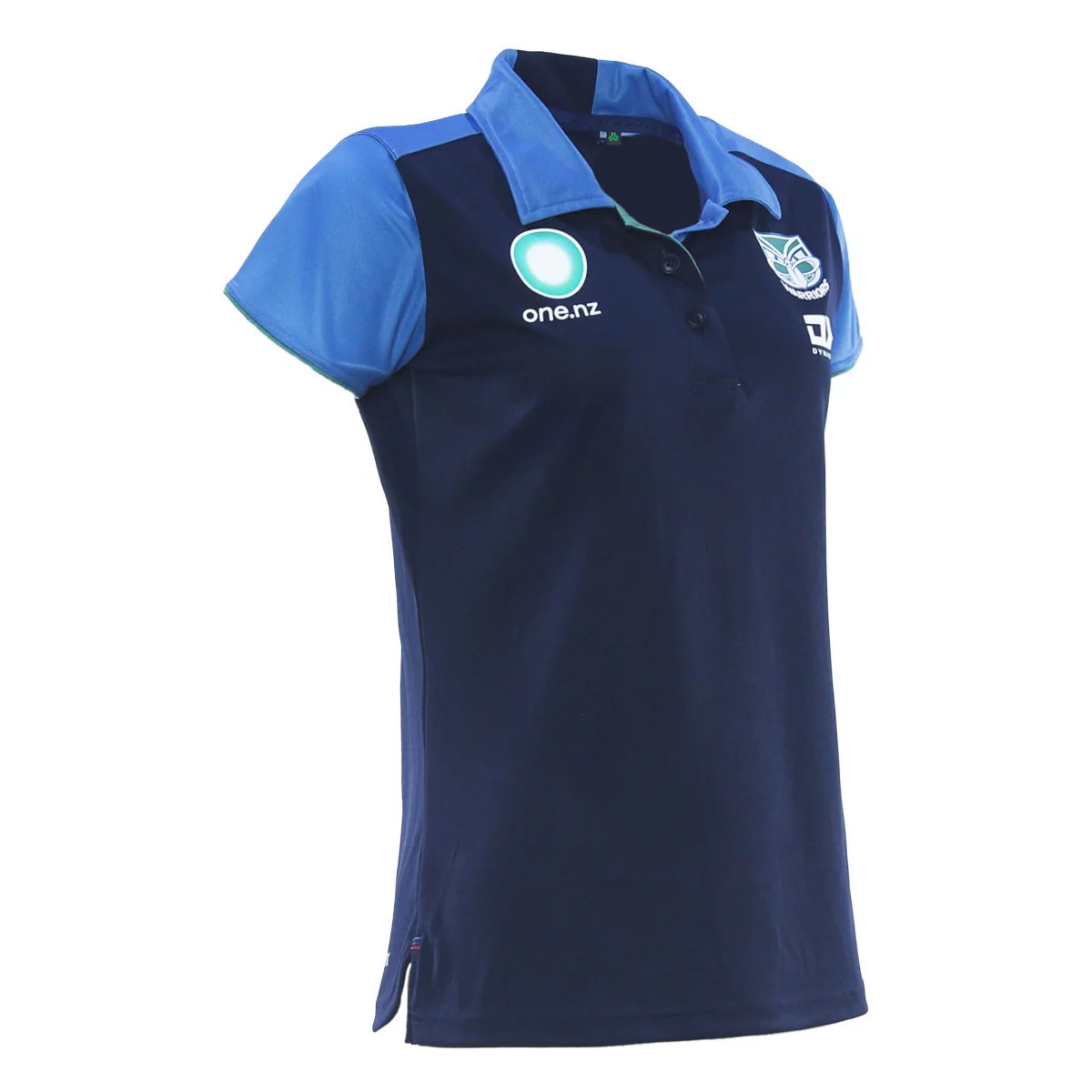 NRL 2026 Media Polo - New Zealand Warriors - Youth - Kids - Navy - Image 3