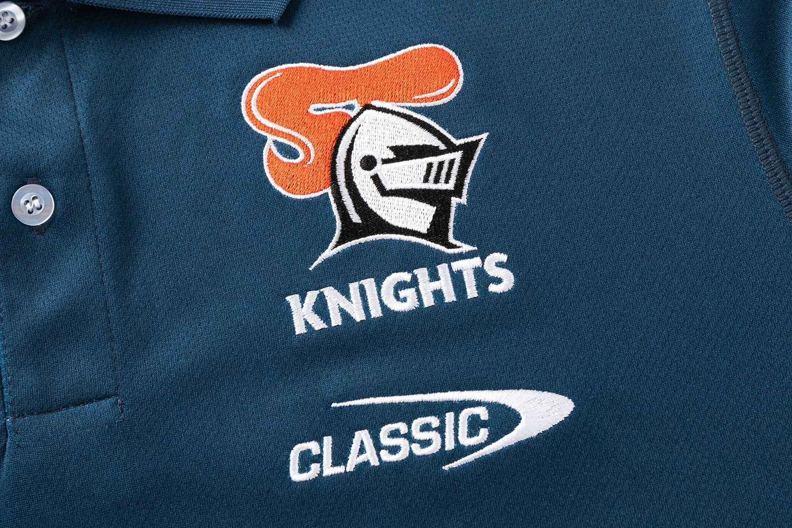 NRL 2026 Media Polo - Newcastle Knights - Adult - Mens - Image 6