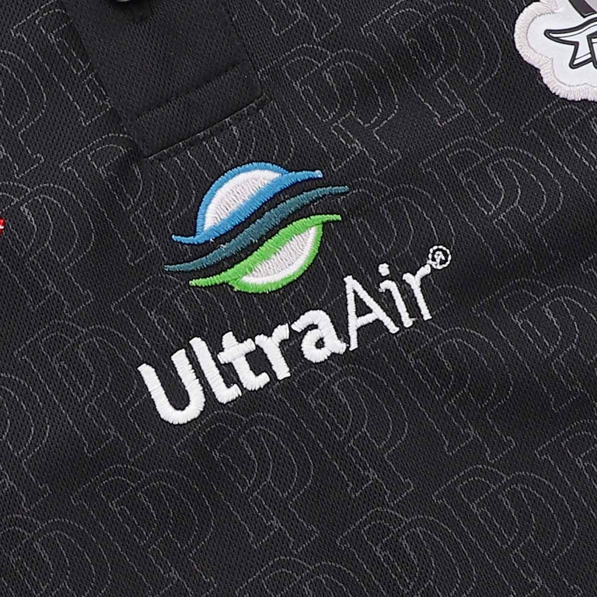 NRL 2026 Media Polo - Penrith Panthers - Black - Adult - Mens - Image 4