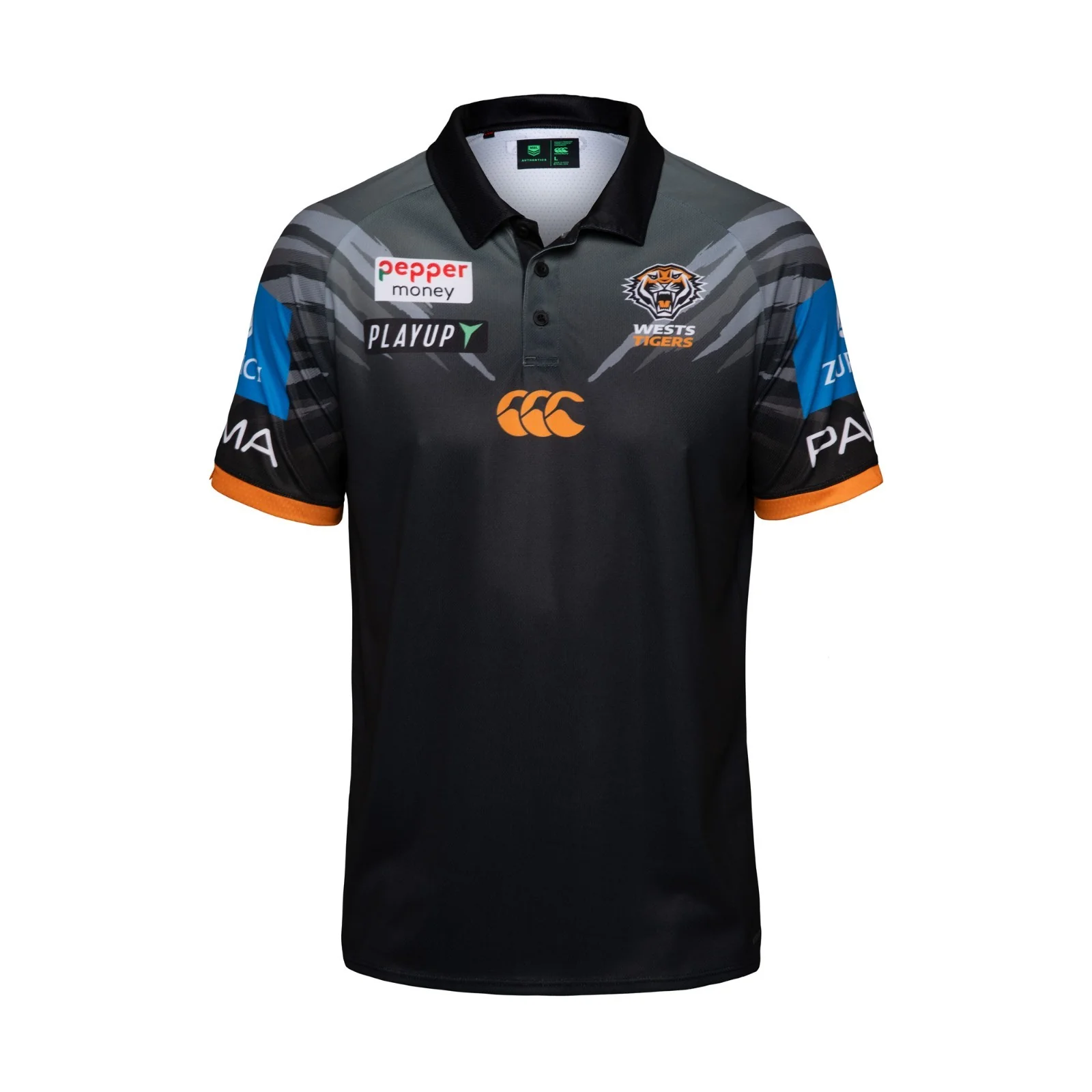 NRL 2026 Media Polo - West Tigers - Adult - Mens