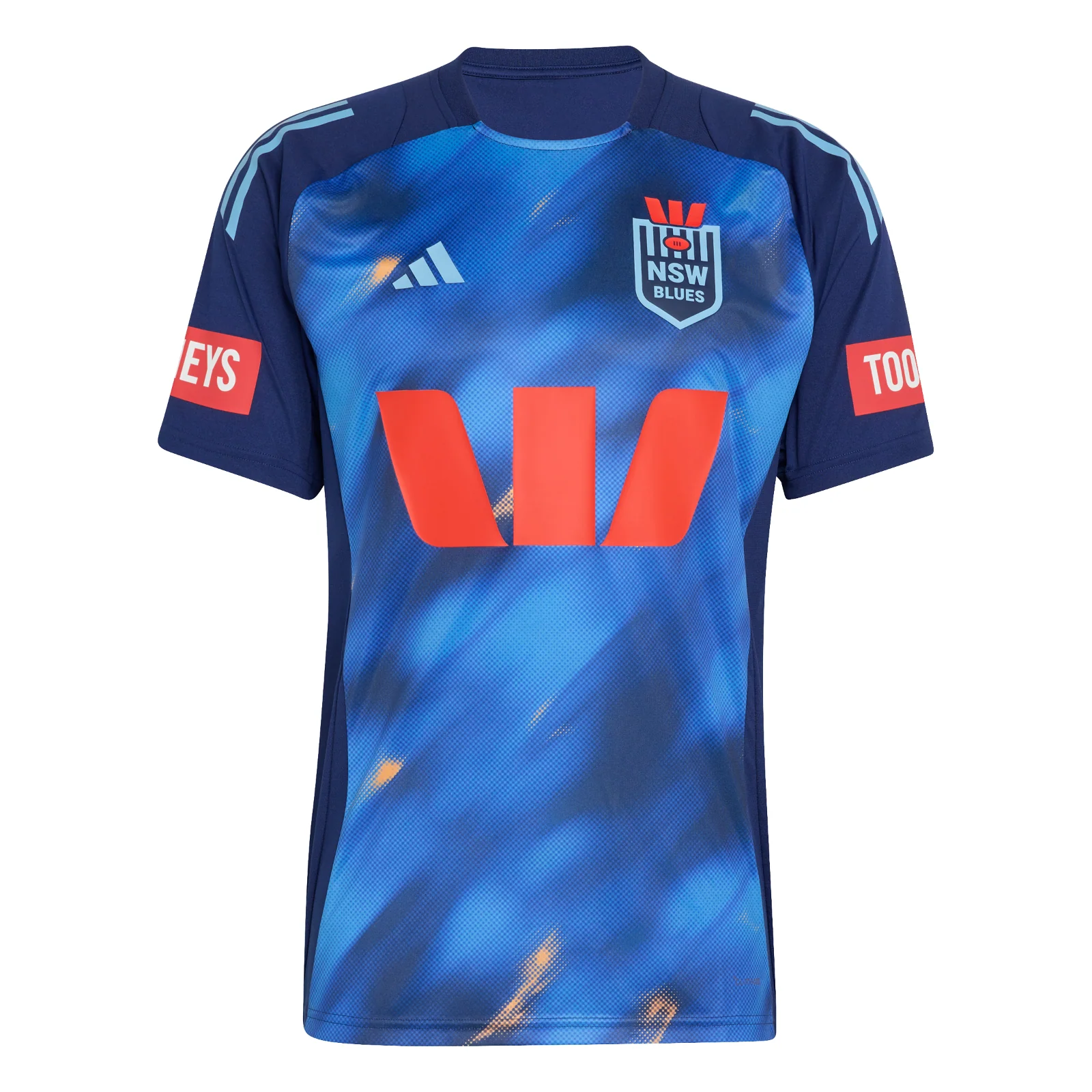 NRL 2026 Performance Tee - New South Wales Blues - Dark Blue - NSW - Mens