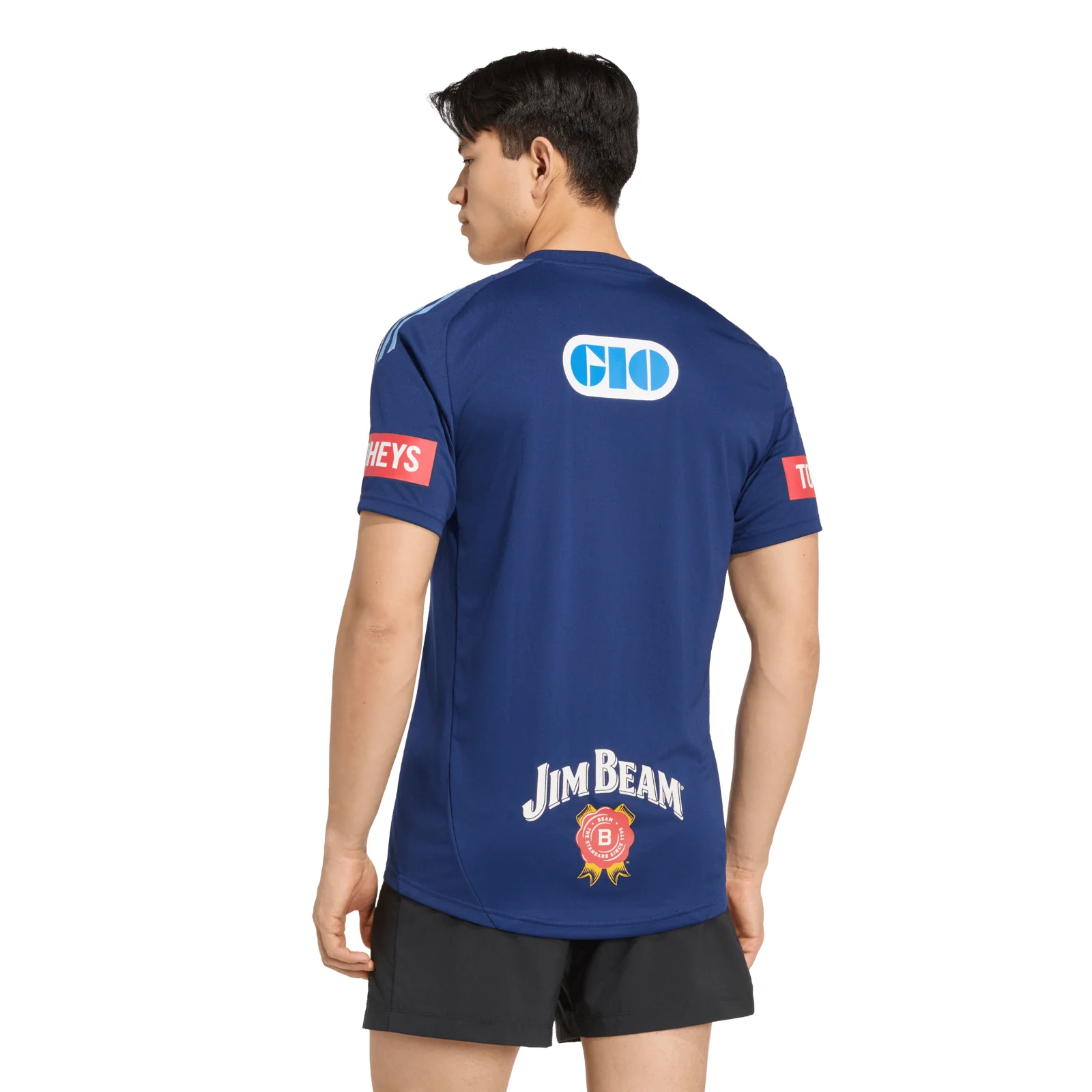 NRL 2026 Performance Tee - New South Wales Blues - Dark Blue - NSW - Mens - Image 3