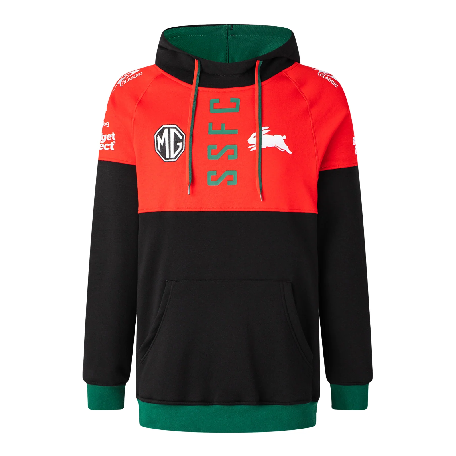 NRL 2026 Pullover Players Hoodie - South Sydney Rabbitohs - Adult - Mens