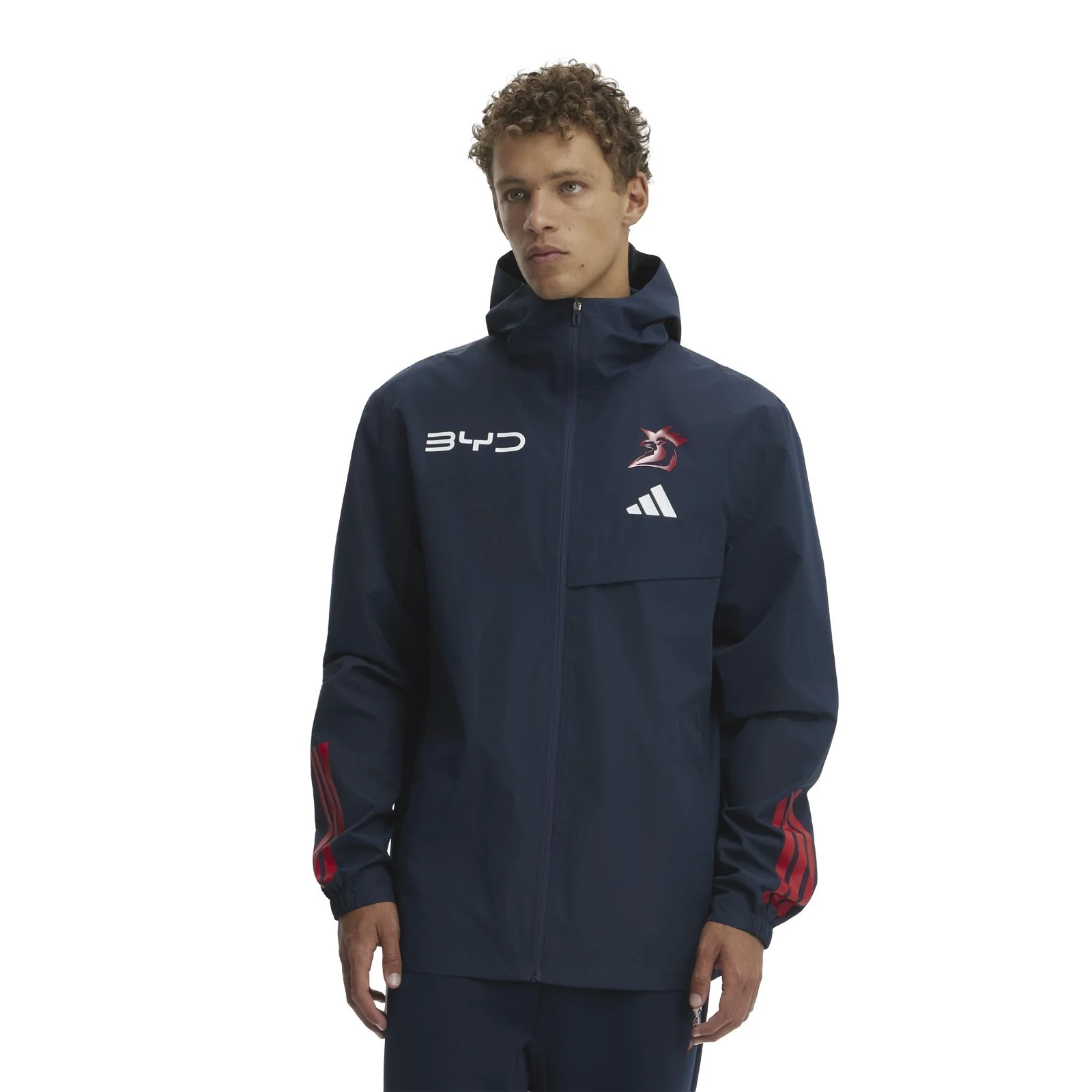 NRL 2026 Rain Jacket - Sydney Roosters - Adult - Mens - Image 3