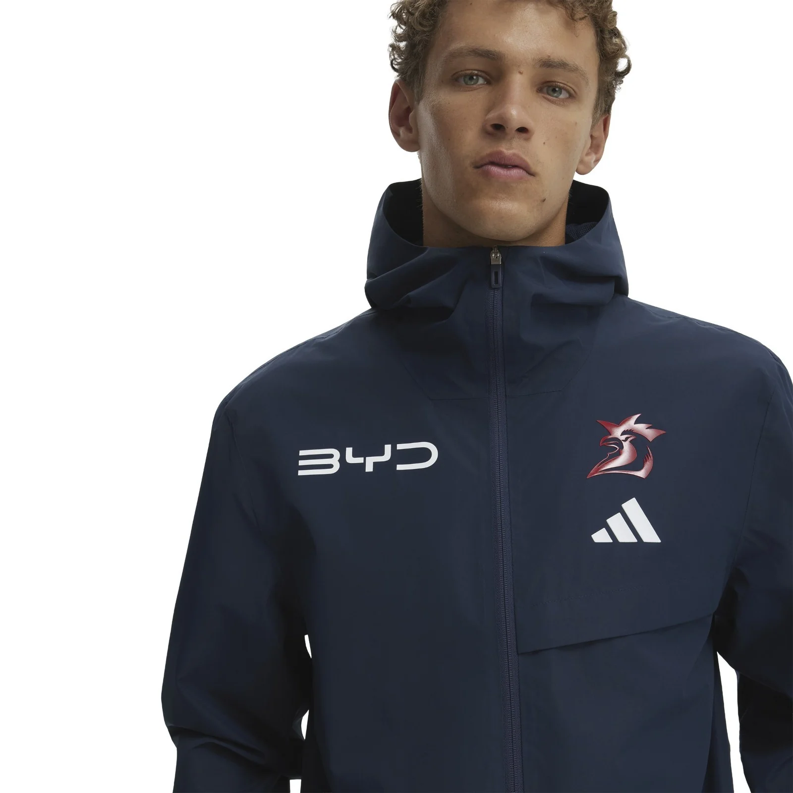 NRL 2026 Rain Jacket - Sydney Roosters - Adult - Mens - Image 4