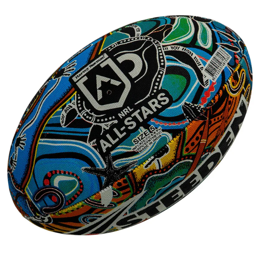 NRL 2026 Supporter Football - Indigenous All Stars - Ball - Size 5 - Image 3