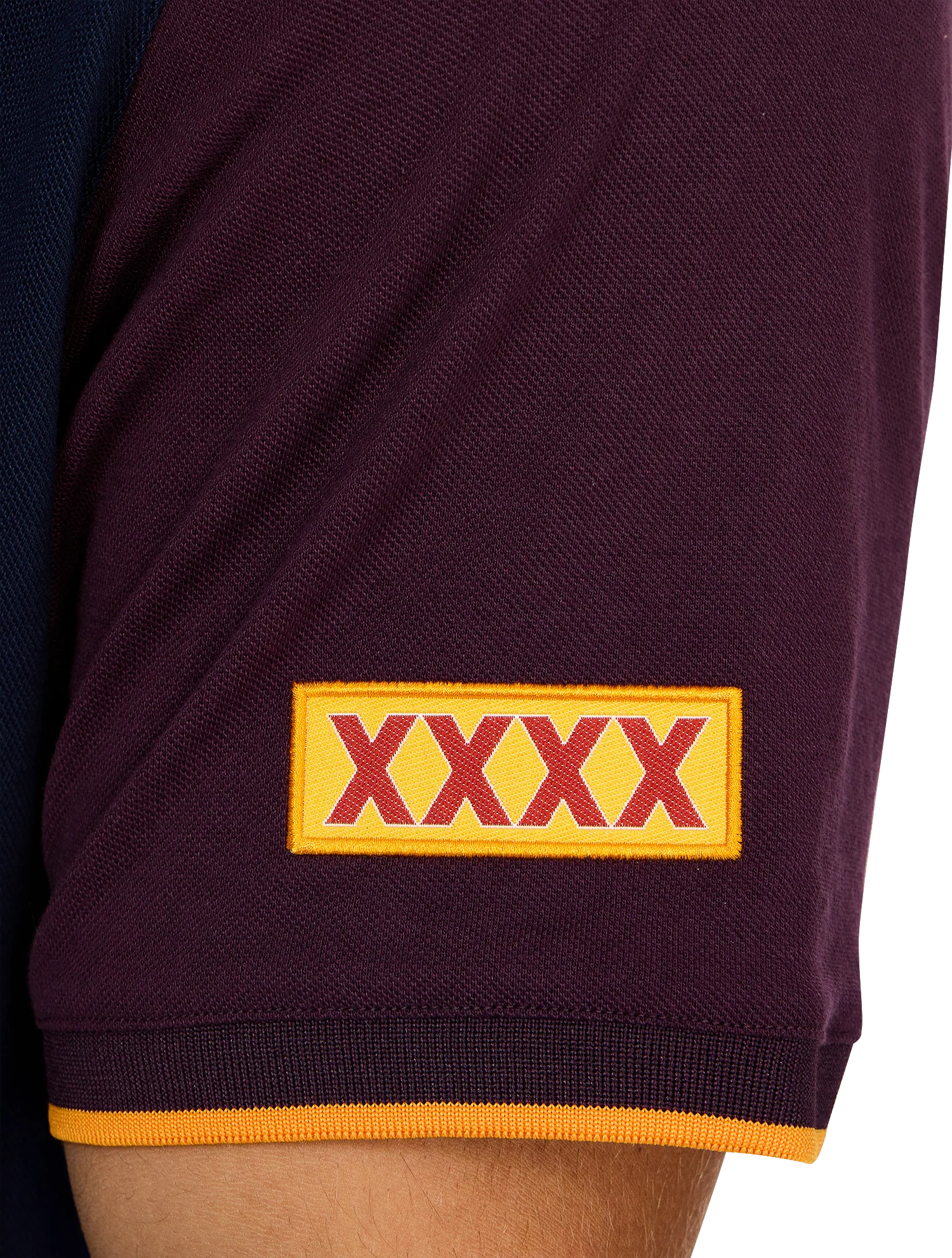 NRL 2026 Team Polo - Brisbane Broncos - Adult - Mens - Midnight Blue - Image 5