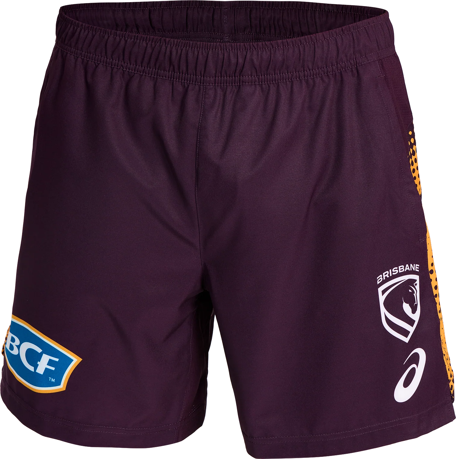 NRL 2026 Training Shorts - Brisbane Broncos - Adult - Mens