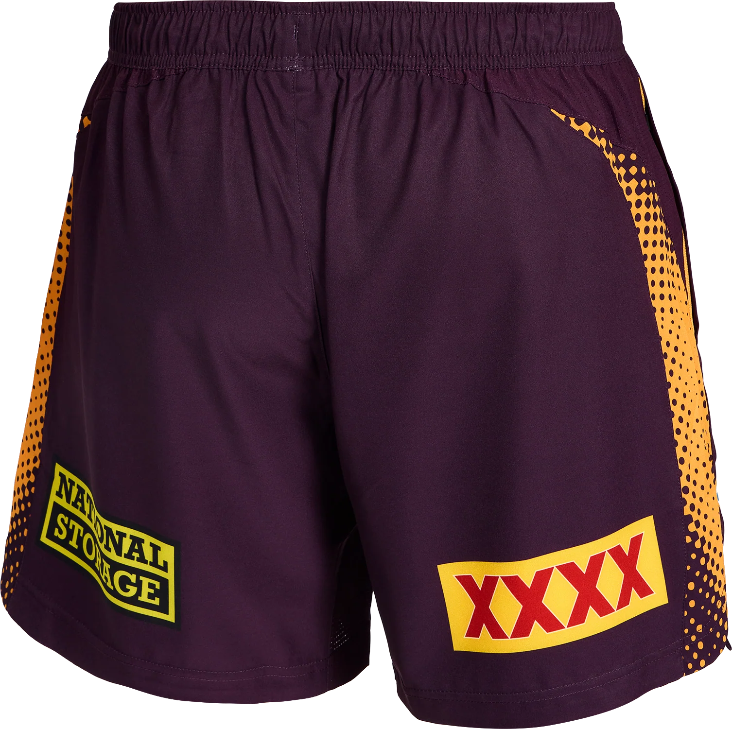 NRL 2026 Training Shorts - Brisbane Broncos - Adult - Mens - Image 2