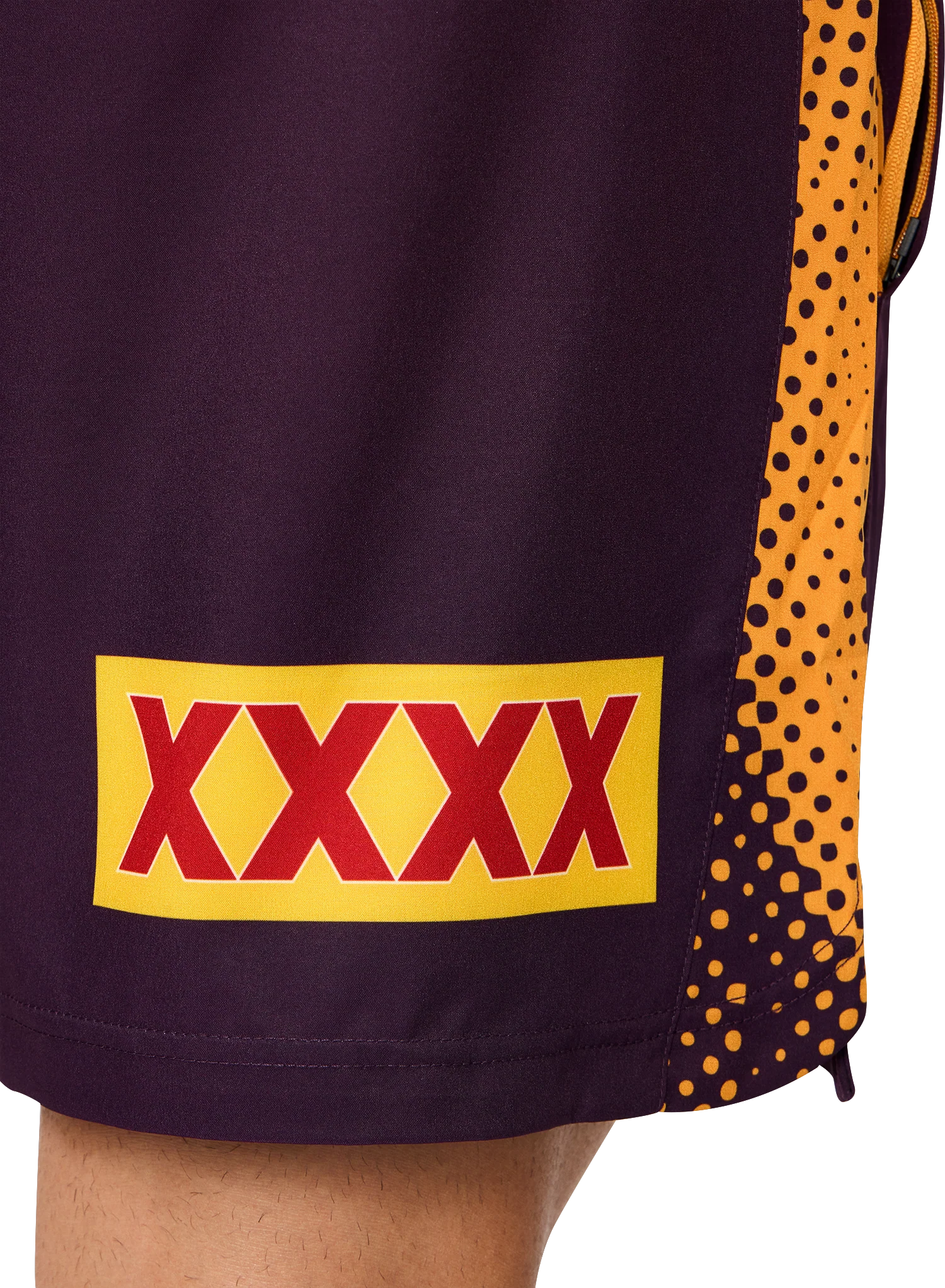 NRL 2026 Training Shorts - Brisbane Broncos - Adult - Mens - Image 4