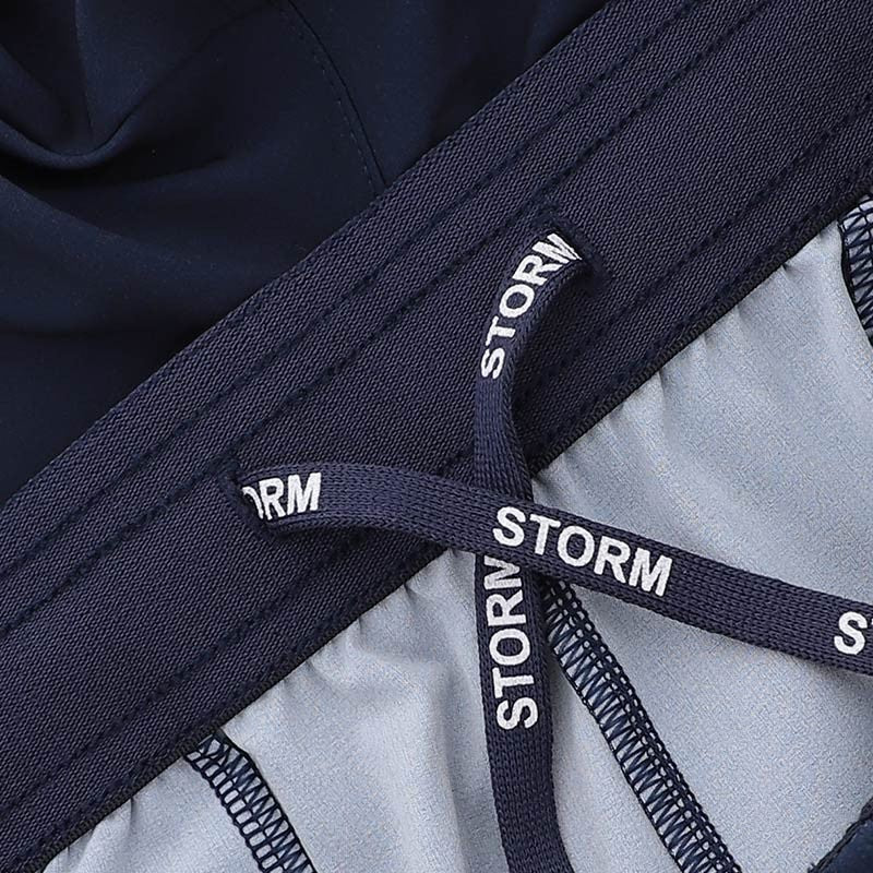 NRL 2026 Training Shorts - Melbourne Storm -Navy - Adult - Mens - Image 5