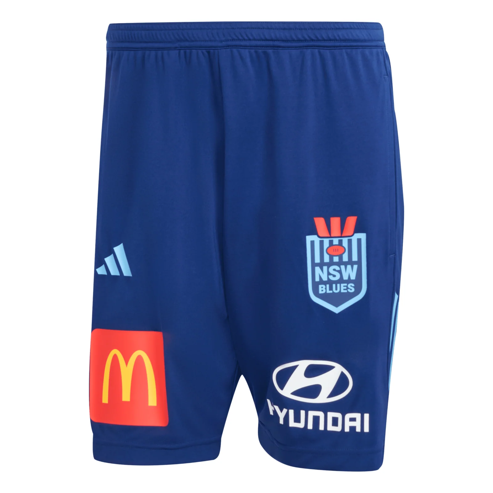 NRL 2026 Training Shorts - New South Wales Blues - Gym - NSW - Adult - Mens