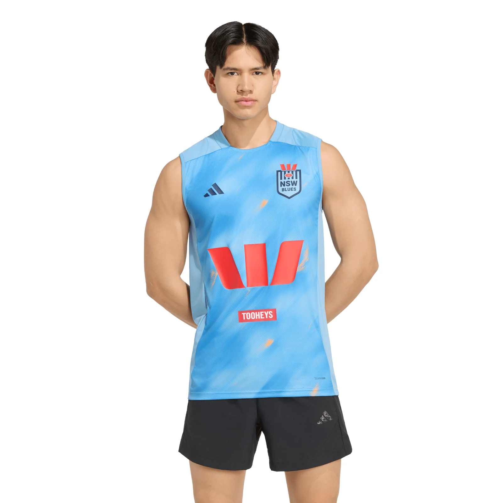 NRL 2026 Training Singlet - New South Wales Blues - Light Blue - NSW - Mens - Image 2