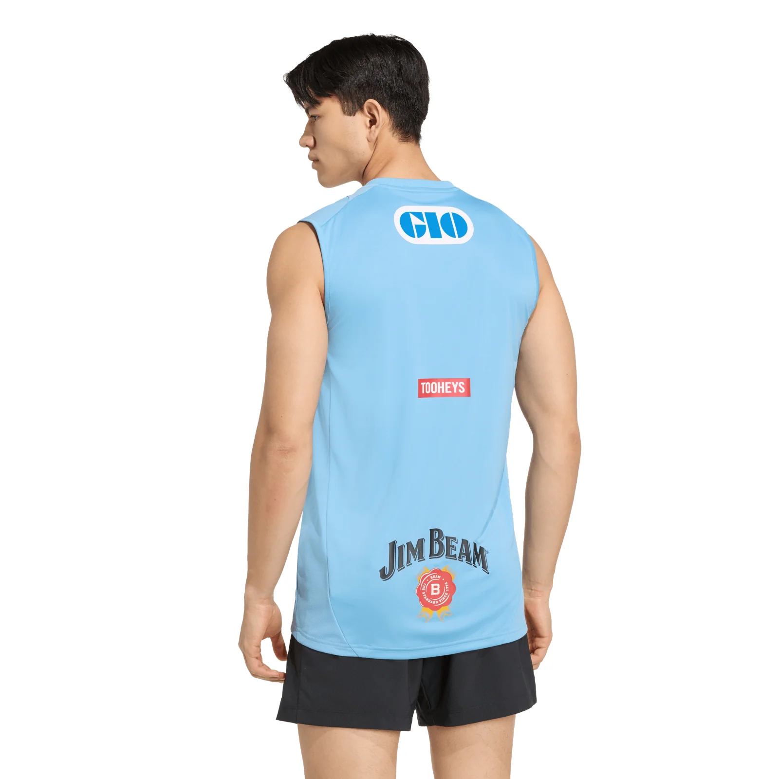 NRL 2026 Training Singlet - New South Wales Blues - Light Blue - NSW - Mens - Image 3