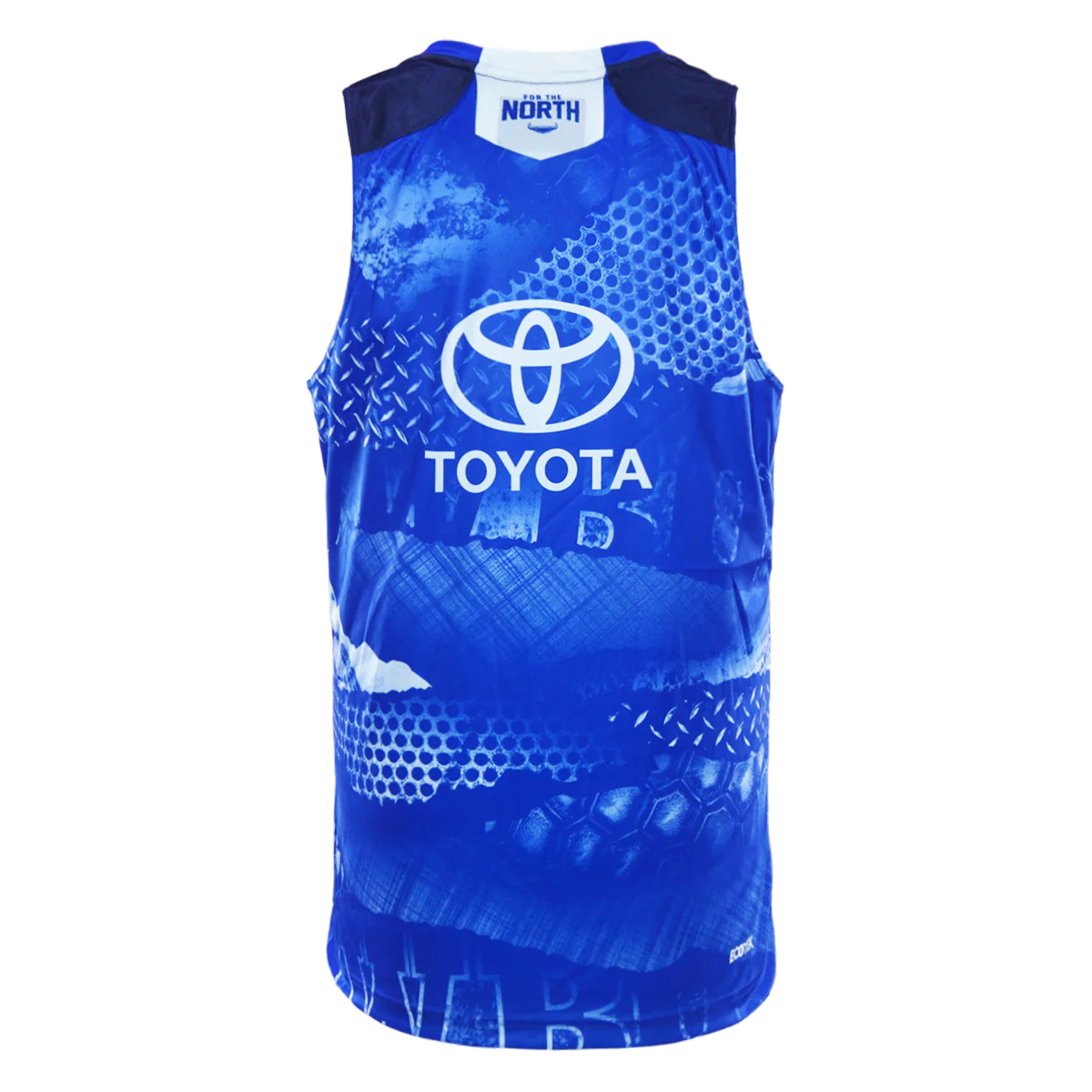 NRL 2026 Training Singlet - North Queensland Cowboys - Blue - Adult - Mens - Image 4