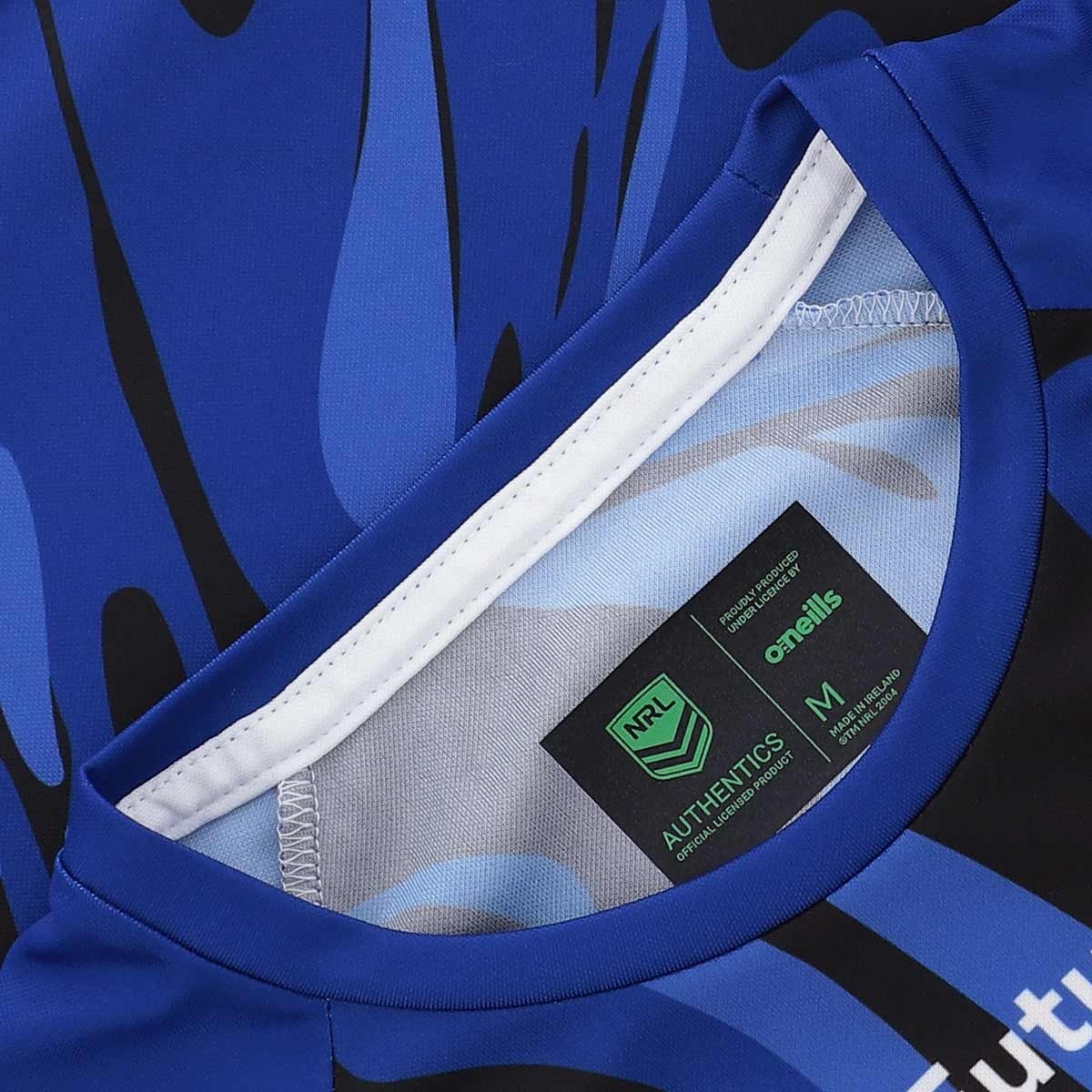 NRL 2026 Training Tee  Canterbury Bulldogs  Blue  Adult  Mens - Image 11