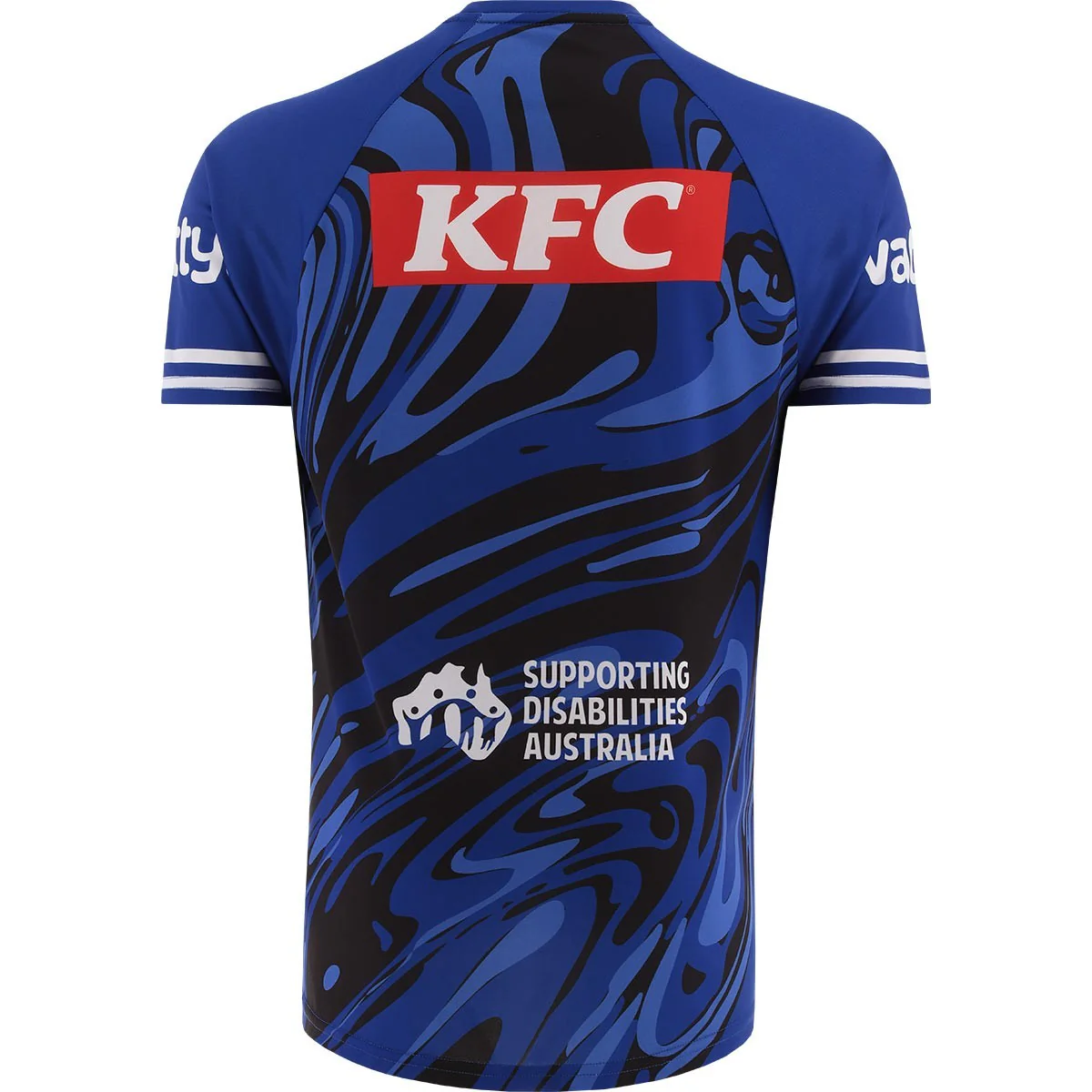 NRL 2026 Training Tee  Canterbury Bulldogs  Blue  Adult  Mens - Image 2