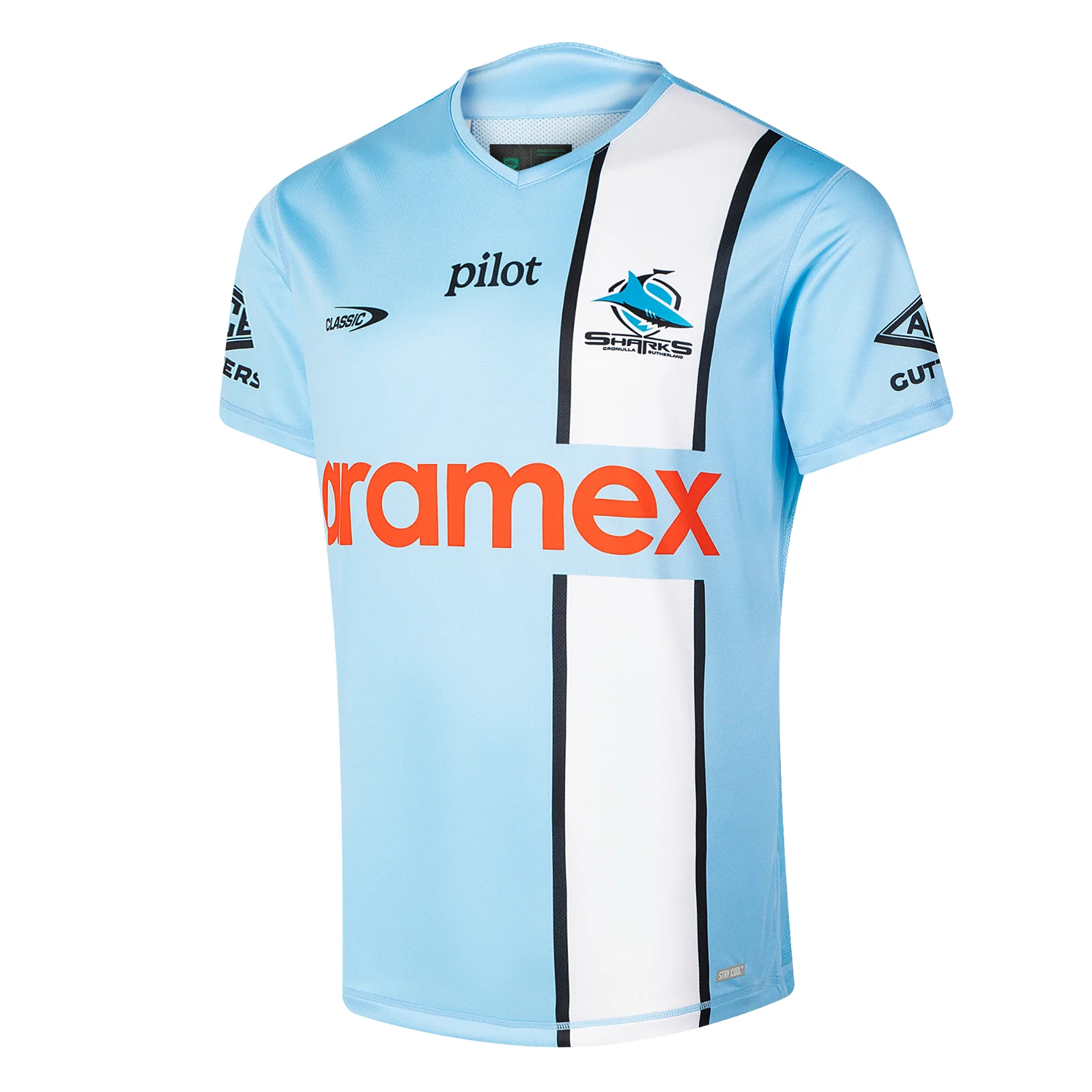 NRL 2026 Training Tee - Cronulla Sharks - Adult - Mens - Image 2