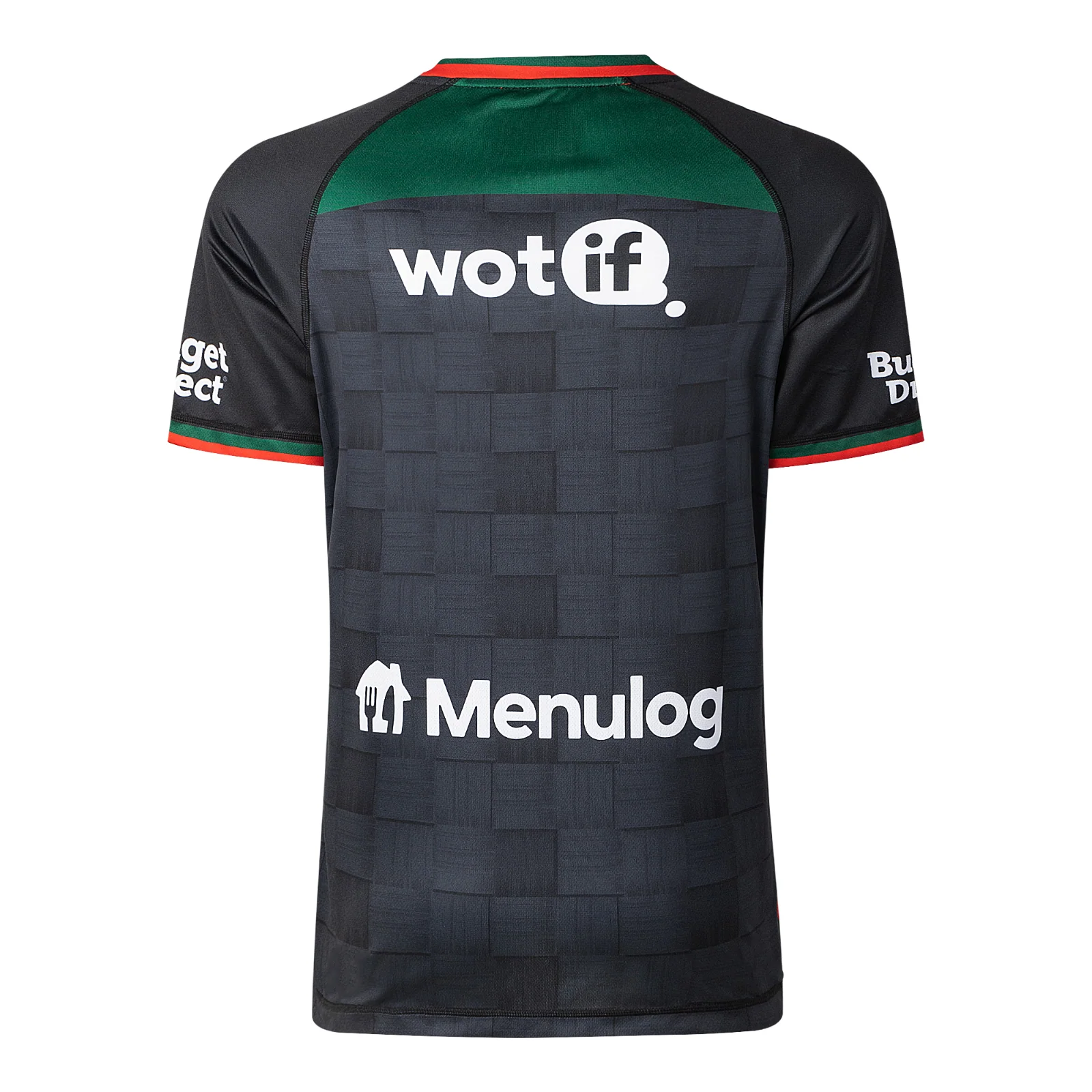 NRL 2026 Training Tee Shirt - South Sydney Rabbitohs -Black -  Adult - Mens - Image 3