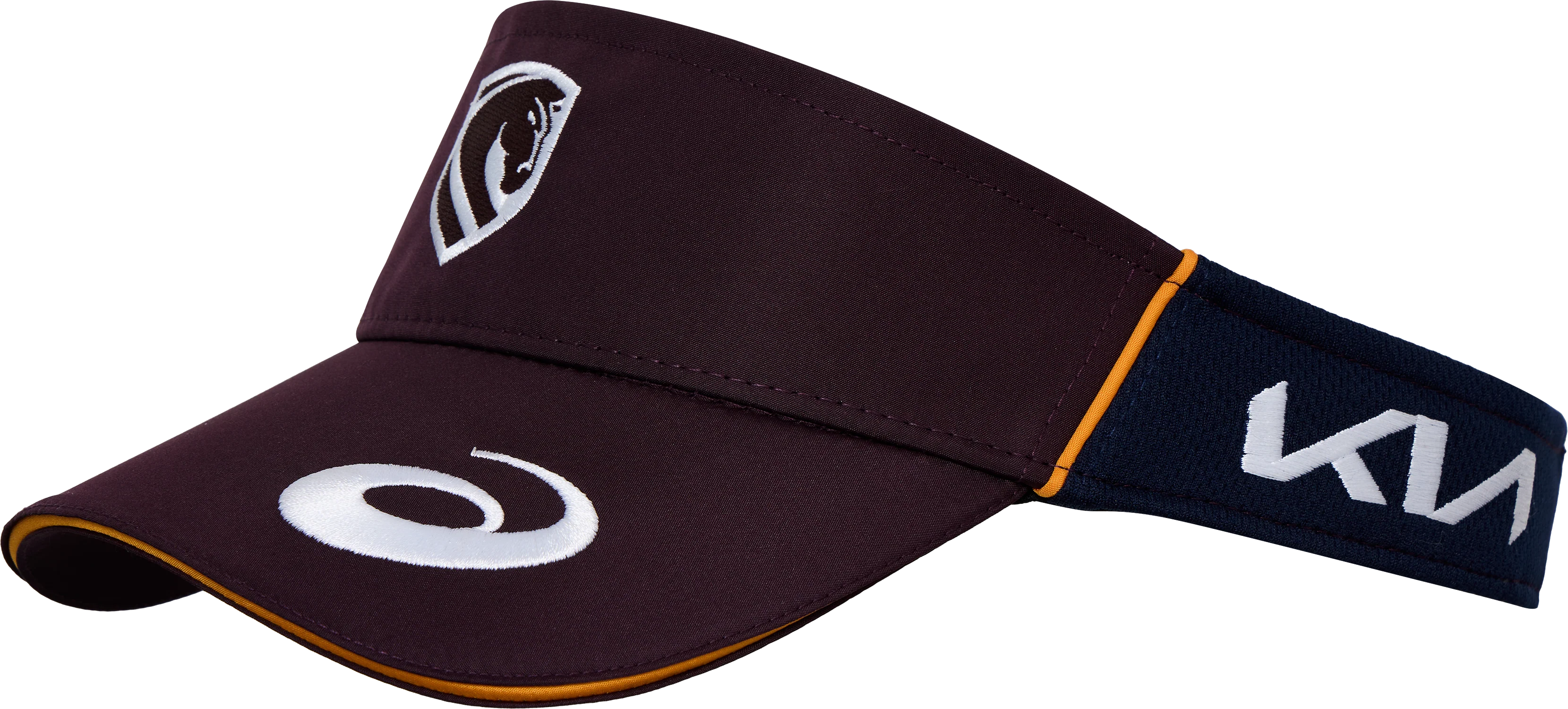 NRL 2026 Training Visor - Brisbane Broncos - Adult - OSFM - Image 3