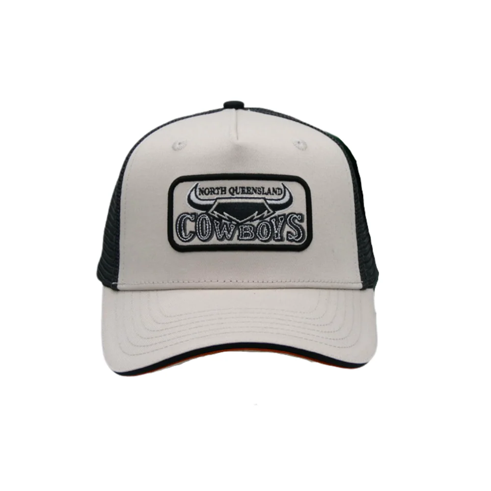 NRL 2026 Trucker Cap - North Queensland Cowboys - OSFM - Adult - Sand
