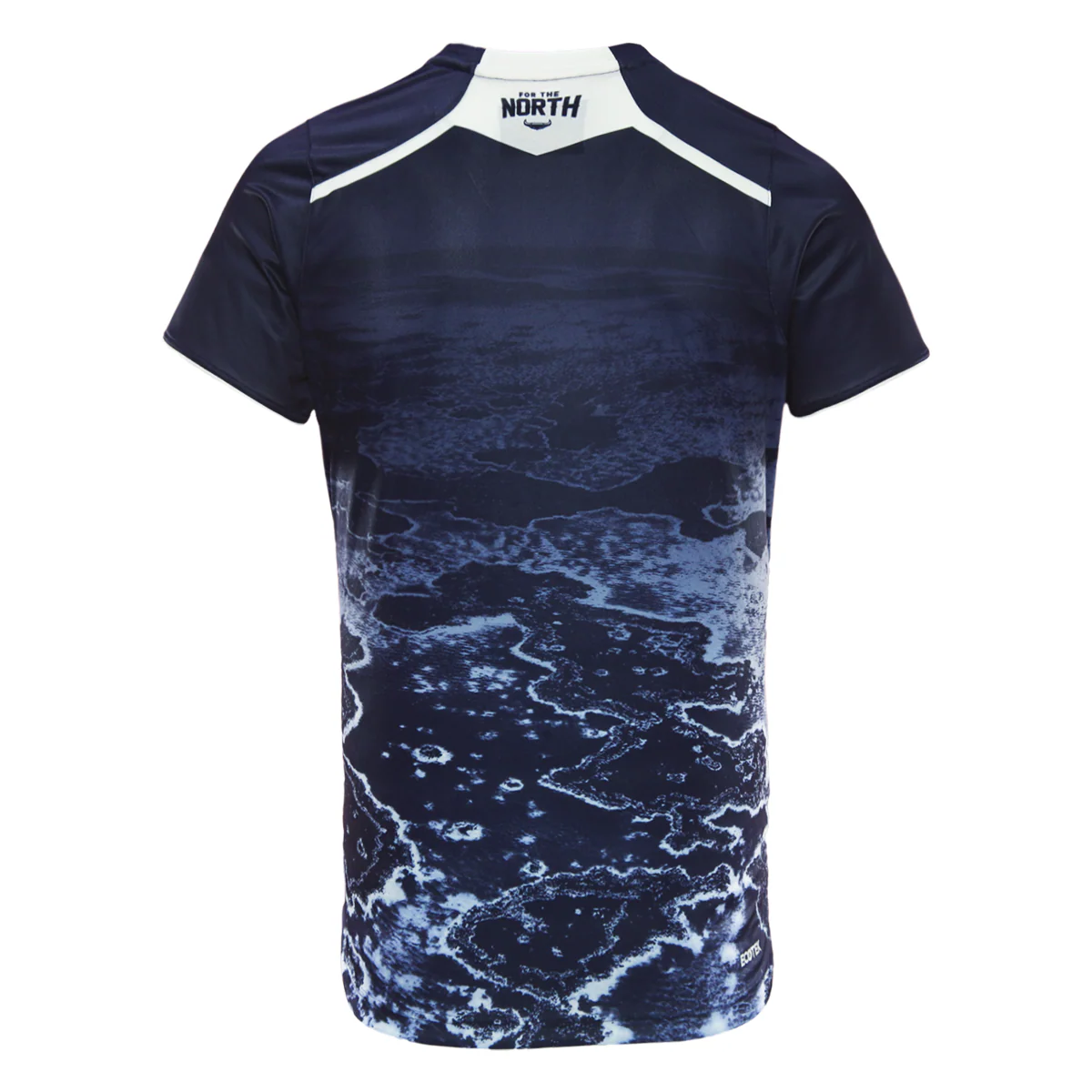 NRL 2026 Warm Up Tee - North Queensland Cowboys - Navy - Adult - Mens - Image 4