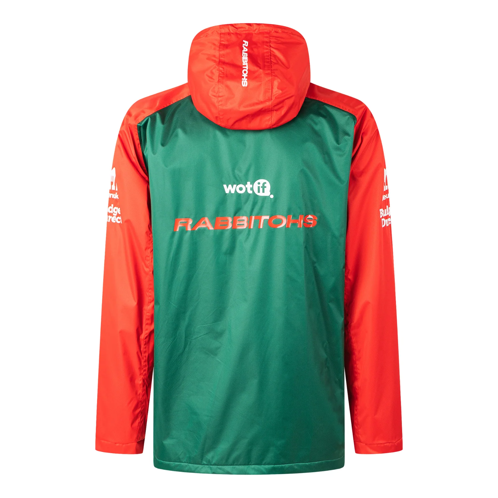 NRL 2026 Wet Weather Jacket - South Sydney Rabbitohs - Adult - Mens - Image 3