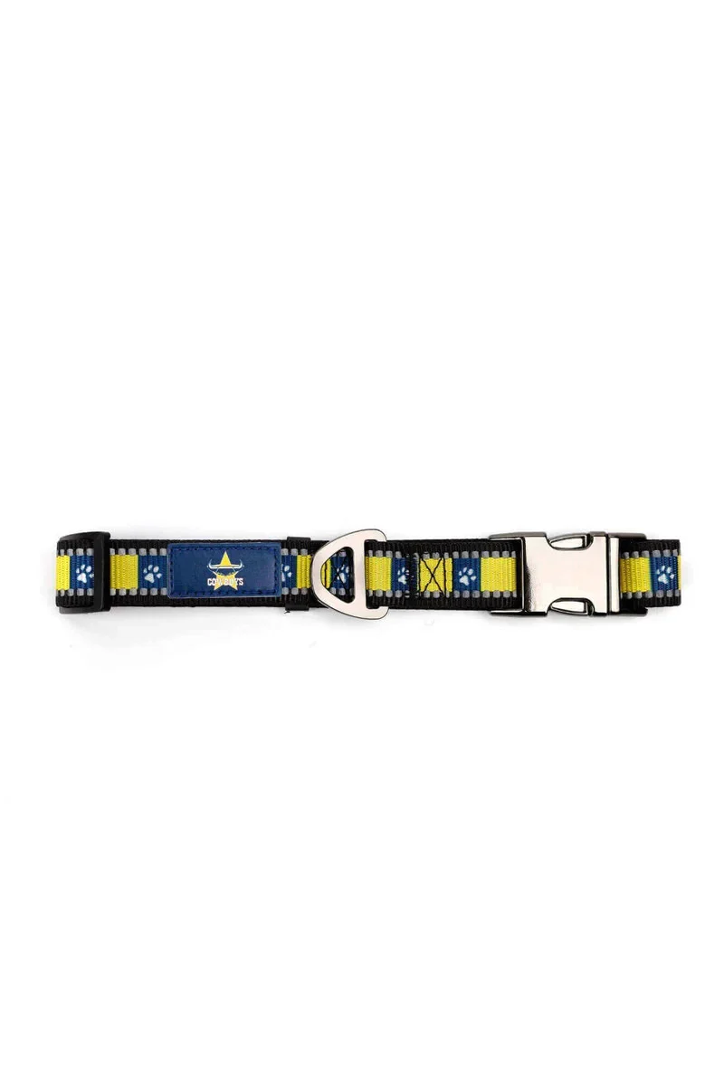 NRL Adjustable Dog Collar - North Queensland Cowboys - Small & Large - Image 2
