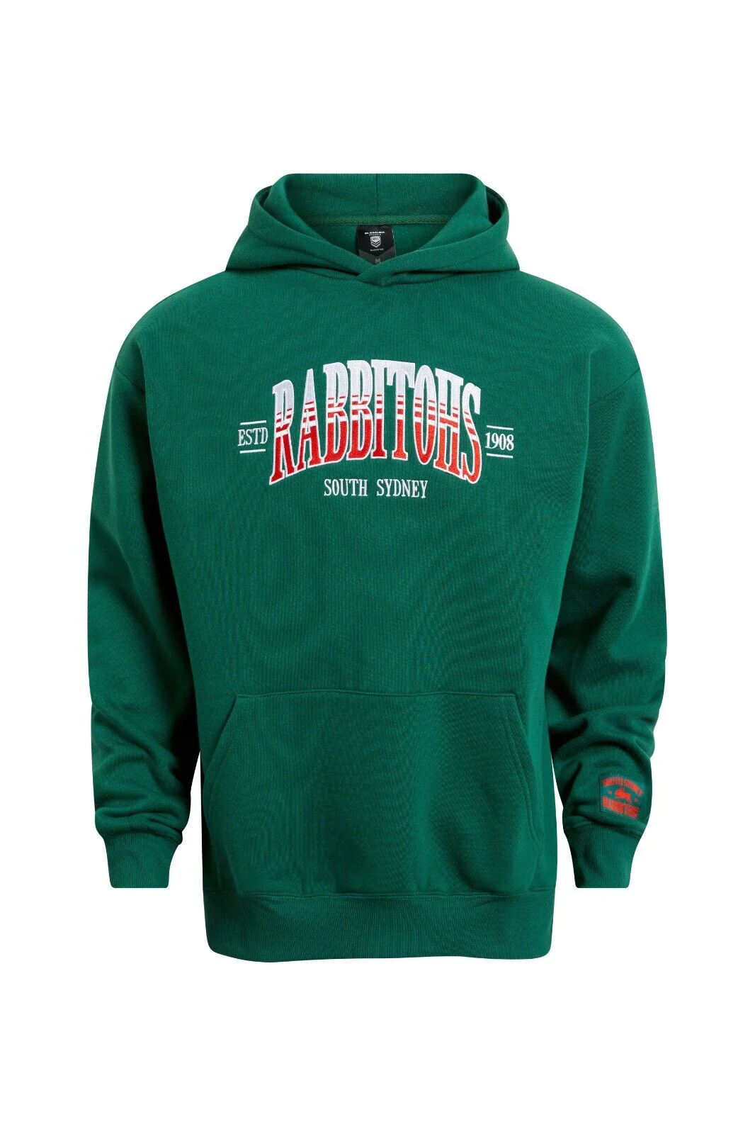 NRL Banner Hoodie - South Sydney Rabbitohs - Adult - Mens - Hoody - Jumper