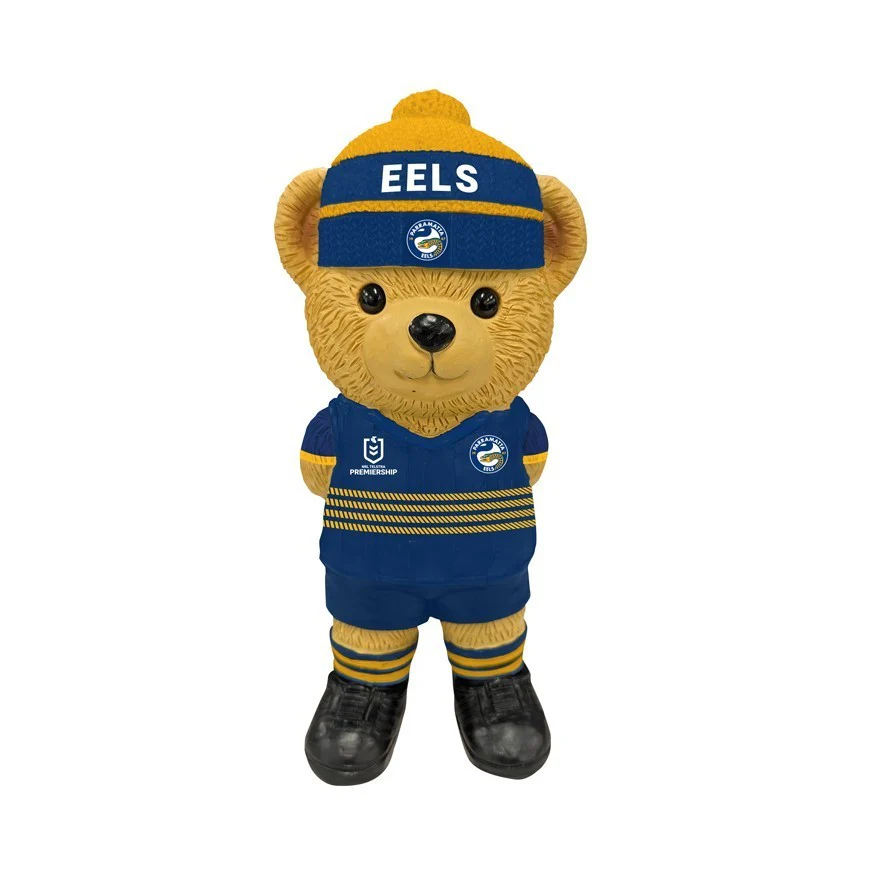 NRL Bear Statue - Paramatta Eels - Polyresin - 22cm - Image 2