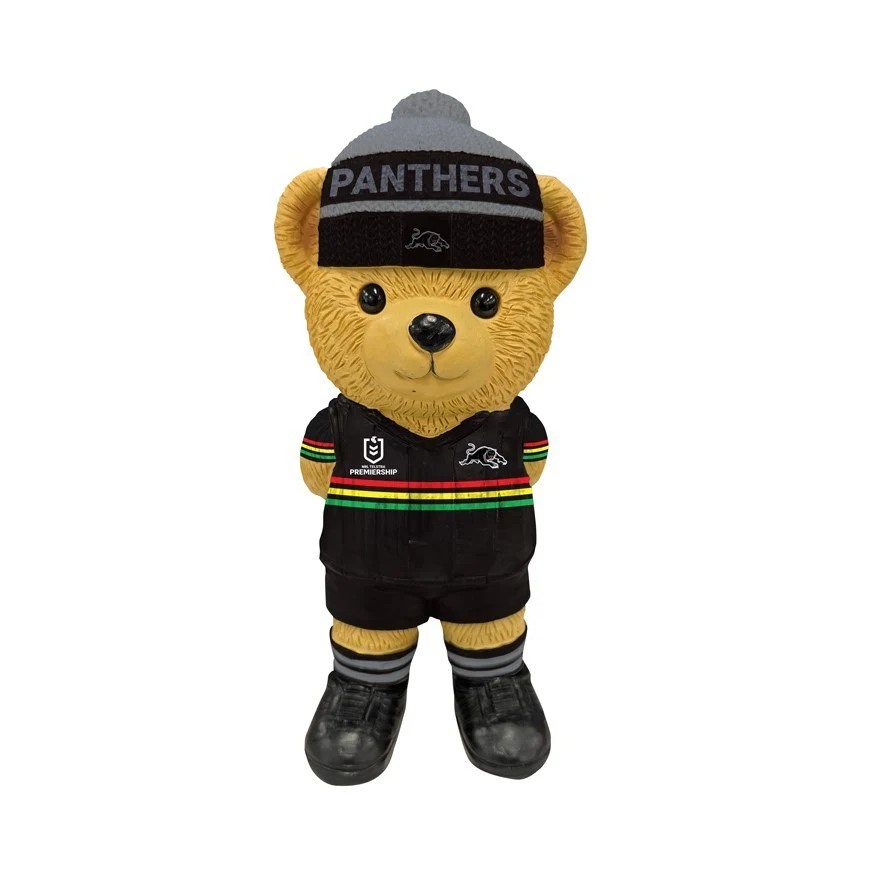 NRL Bear Statue - Penrith Panthers - Polyresin - 22cm - Image 2