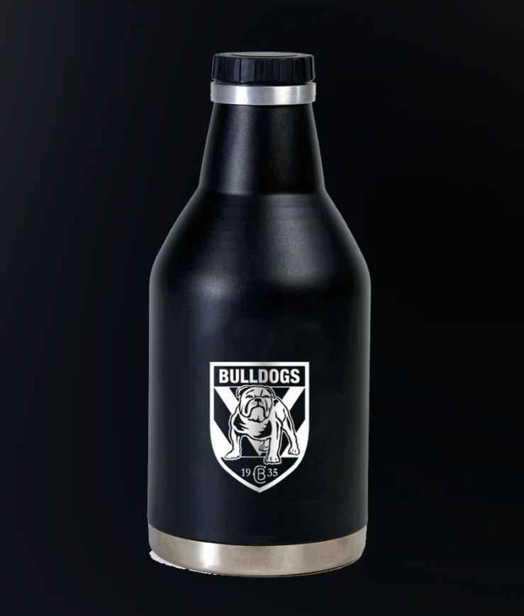 NRL Beer Growler - Canterbury Bulldogs - Bottle - 2Litres - Image 2