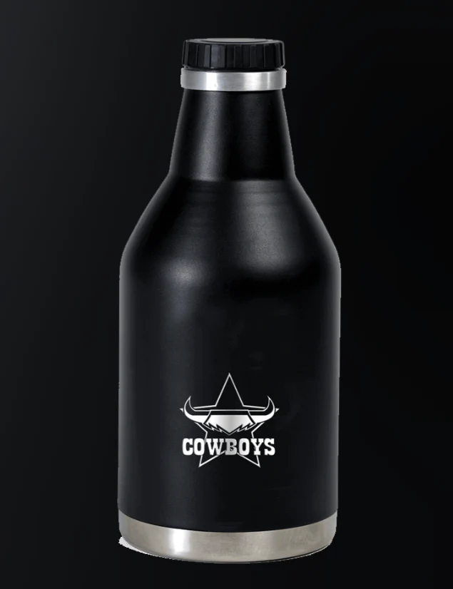 NRL Beer Growler - North Queensland Cowboys - Bottle - 2Litres - Image 2