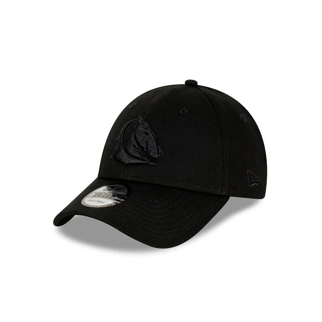 NRL Black on Black Cap - Brisbane Broncos - Adult - Unisex - 9FORTY - Hat