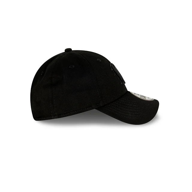 NRL Black on Black Cap - Brisbane Broncos - Adult - Unisex - 9FORTY - Hat - Image 6