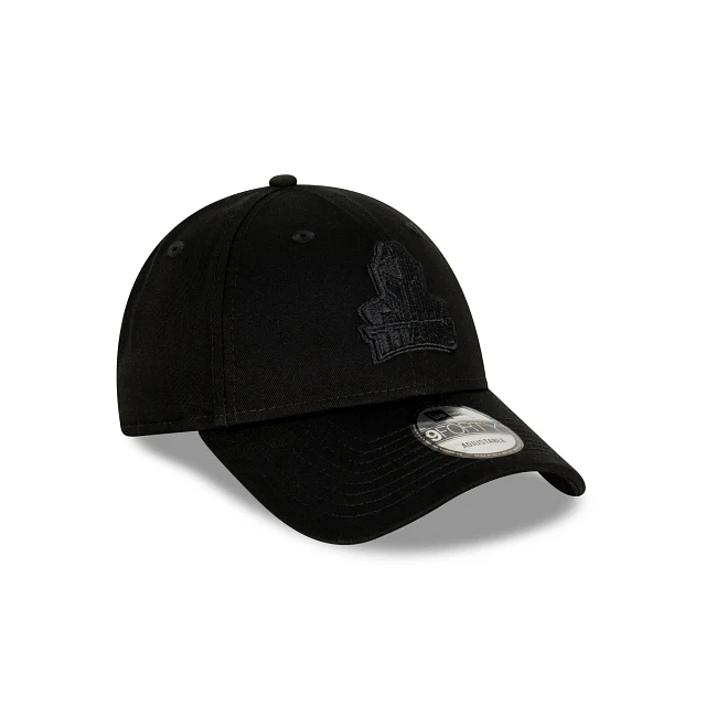 NRL Black on Black Cap - Gold Coast Titans - Adult - Unisex - 9FORTY - Hat - Image 2