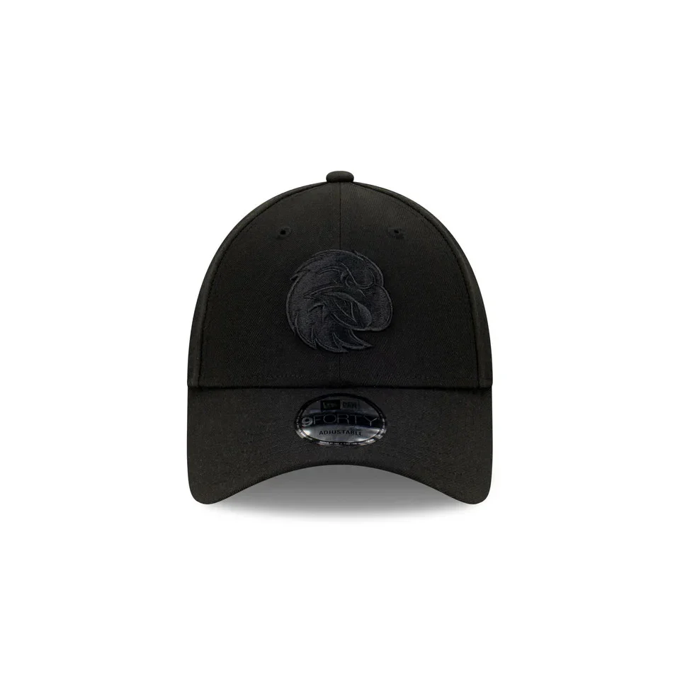 NRL Black on Black Cap - Manly Sea Eagles - Adult - Unisex - 9FORTY - Hat - Image 2