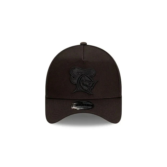 NRL Black on Black Cap - Newcastle Knights - Adult - Unisex - 9FORTY - Hat - Image 2