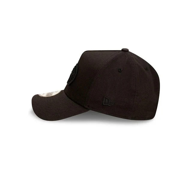 NRL Black on Black Cap - Paramatta Eels - Adult - Unisex - 9FORTY - Hat