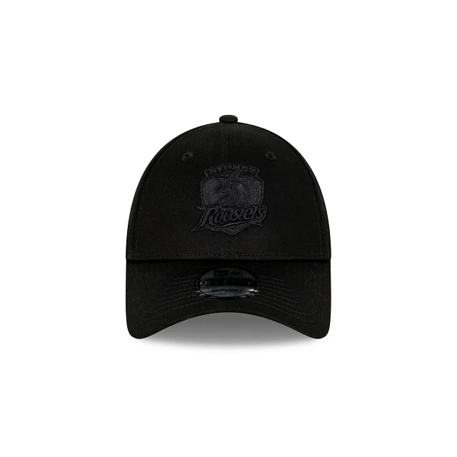 NRL Black on Black Cap - Sydney Roosters - Adult - Unisex - 9FORTY - Hat - Image 2