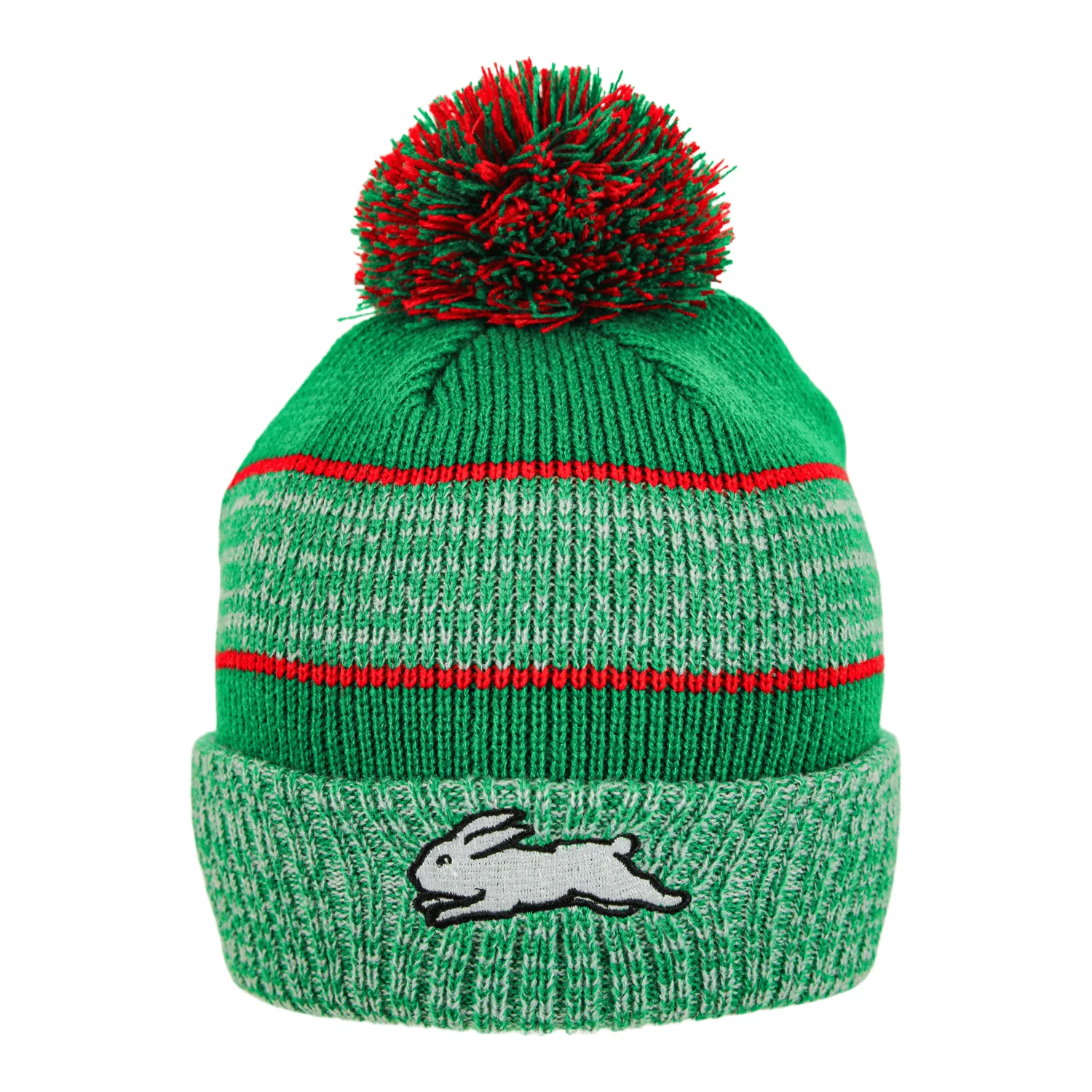 NRL Blitz Beanie - South Sydney Rabbitohs - Winter Hat - Adult - OSFM - Image 2