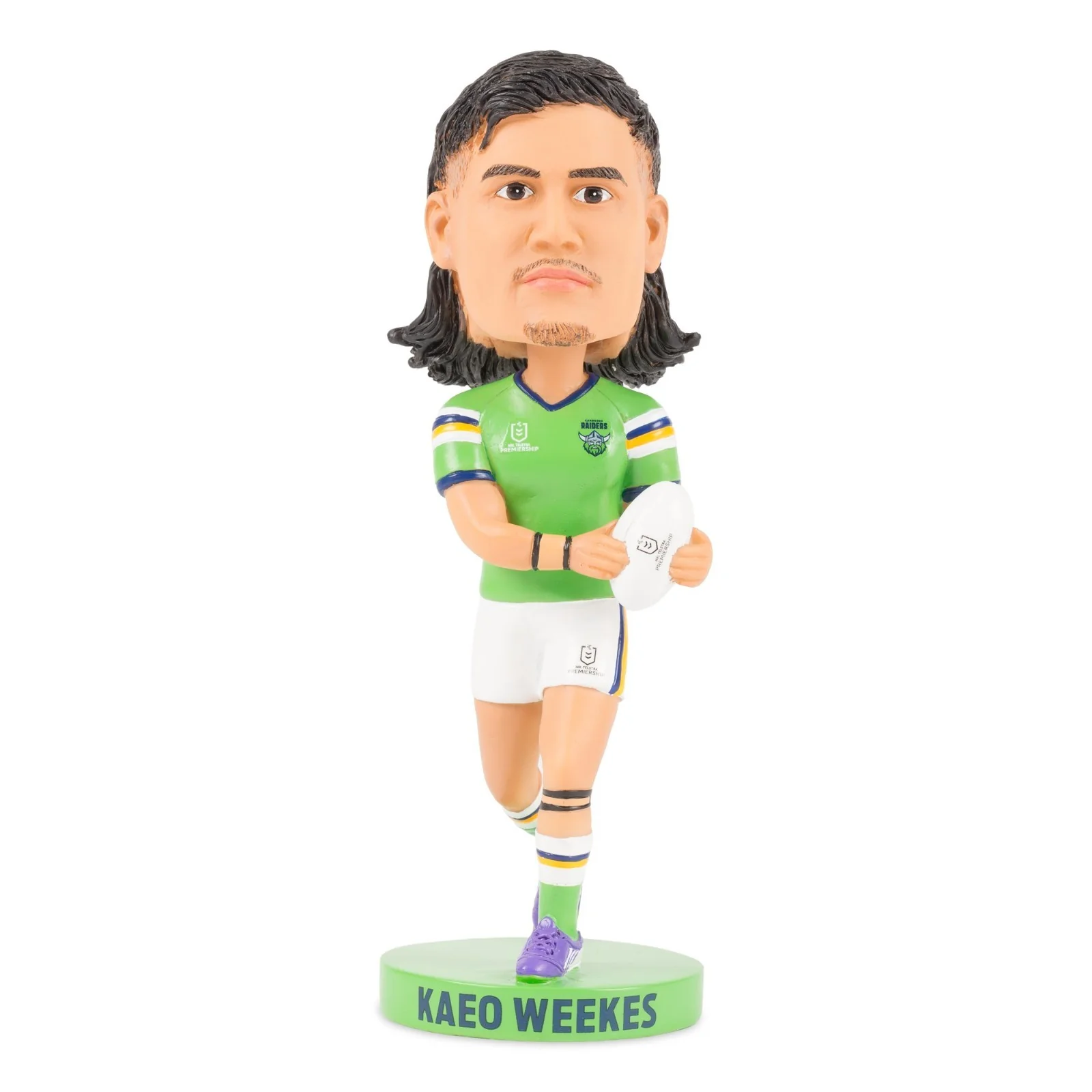 NRL Bobblehead - Canberra Raiders - Kaeo Weekes - Statue