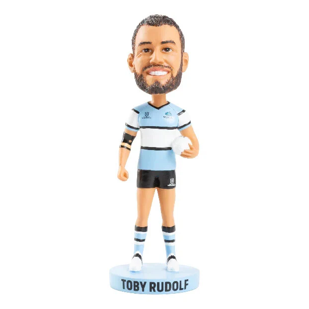 NRL Bobblehead - Cronulla Sharks - Toby Rudolf - Statue