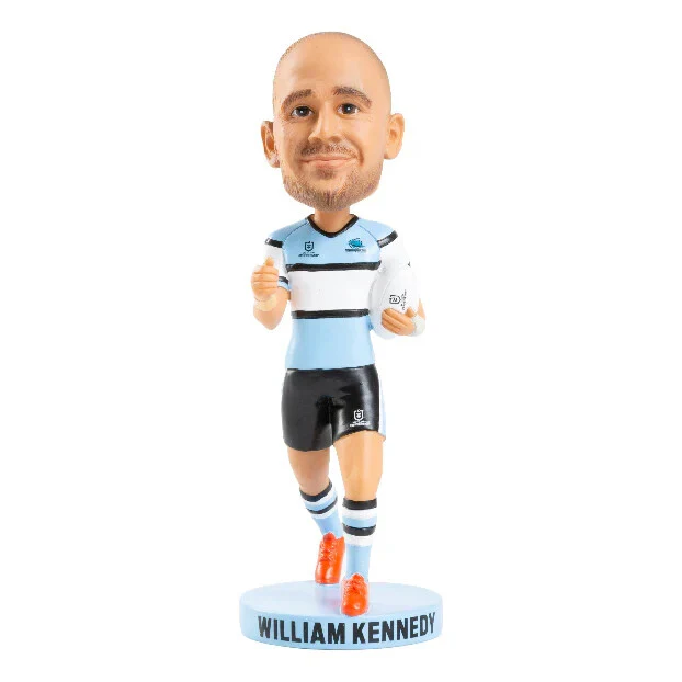 NRL Bobblehead - Cronulla Sharks - William Kennedy - Statue