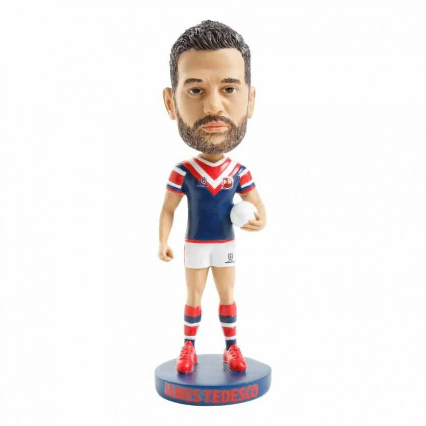NRL Bobblehead - Sydney Roosters - James Tedesco - Statue - Image 2