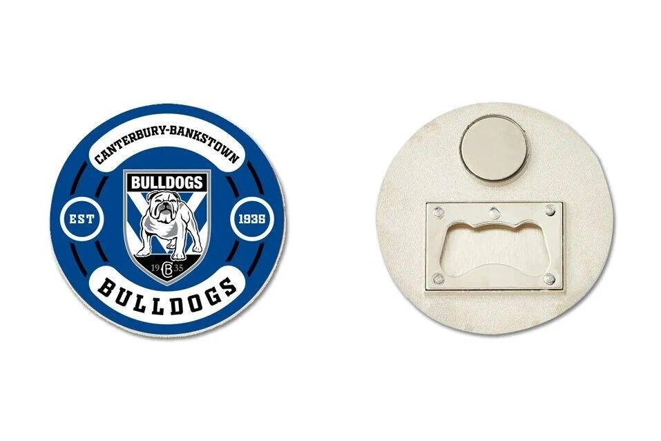 NRL Bottle Opener Magnet - Canterbury Bulldogs - Rugby League - Image 2