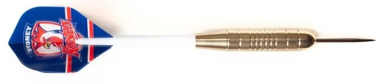 NRL Brass Dart Set - Sydney Roosters - Set of 3 - 24 Grams - Darts - Image 2